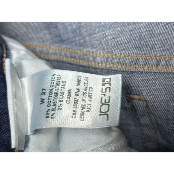 Joe’s Jeans The Charlie Skinny Ankle Distressed High Rise Raw Hem Women 27 - Picture 3 of 5